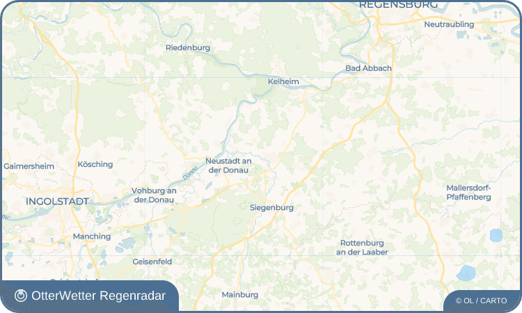 OtterWetter Regenradar-Widget Aunkofen