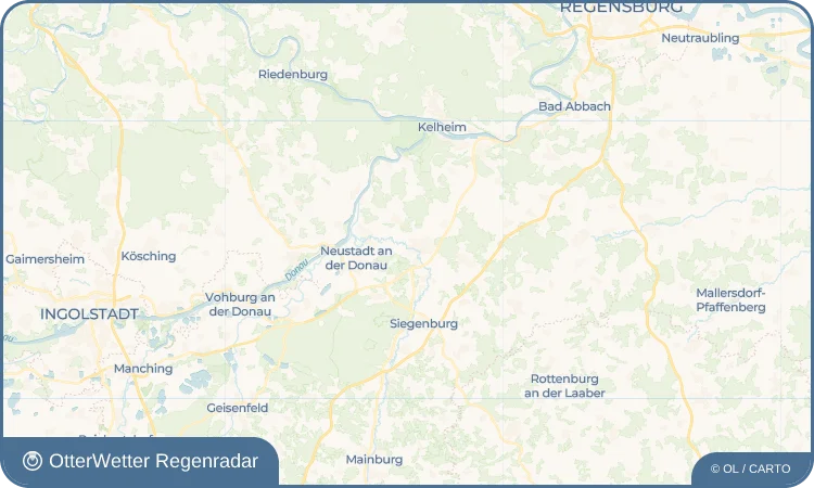 Wetter-Widget-Vorschau mit Vorhersagedaten für Aunkofen