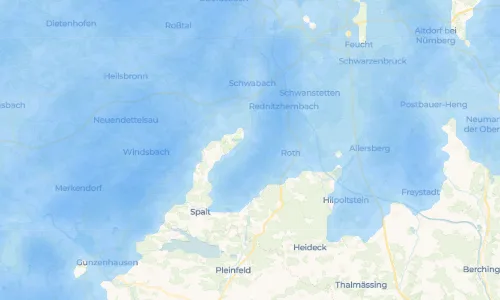 Regenradar Vorschaubild - Aktuelle Niederschläge in Aurau und Umgebung
