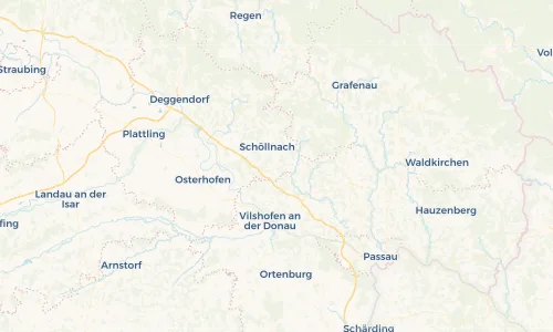 Regenradar Vorschaubild - Aktuelle Niederschläge in Außernzell und Umgebung