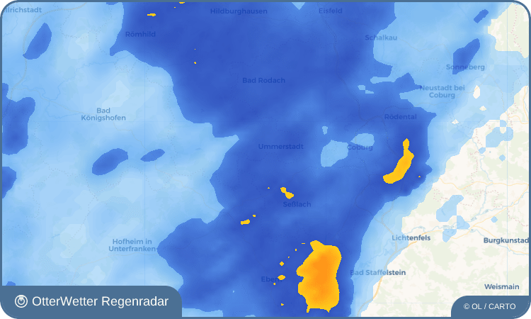 OtterWetter Regenradar-Widget Autenhausen