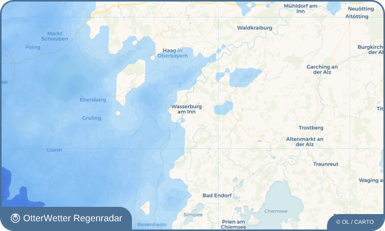 OtterWetter Regenradar-Widget Bachmehring