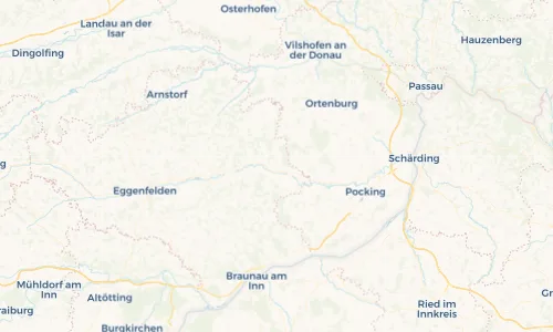 Regenradar Vorschaubild - Aktuelle Niederschläge in Bad Birnbach und Umgebung