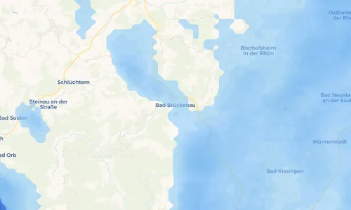 Regenradar Vorschaubild - Aktuelle Niederschläge in Bad Brückenau und Umgebung