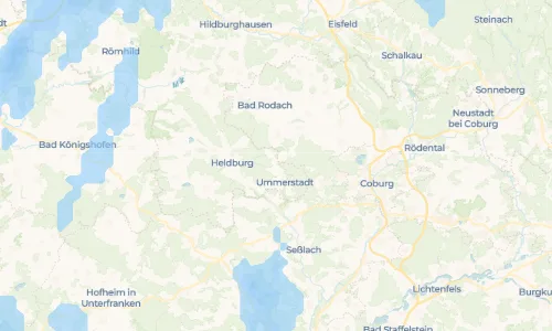 Regenradar Vorschaubild - Aktuelle Niederschläge in Bad Colberg und Umgebung
