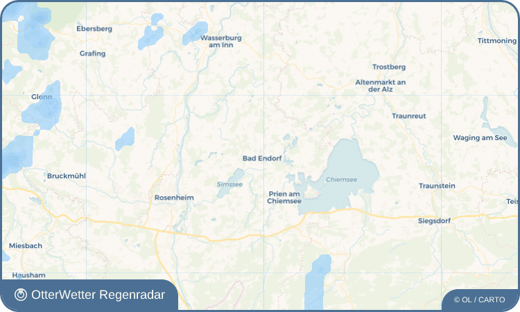 OtterWetter Regenradar-Widget Bad Endorf