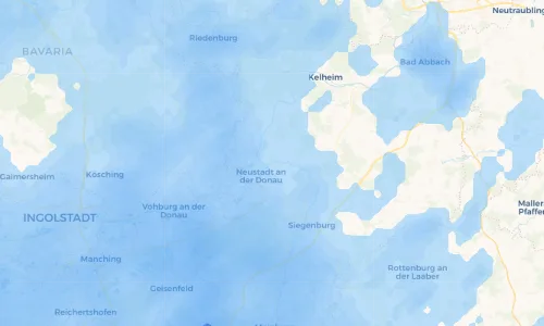 Regenradar Vorschaubild - Aktuelle Niederschläge in Bad Gögging und Umgebung