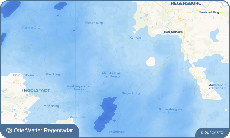 Wetter-Widget-Vorschau mit Vorhersagedaten für Bad Gögging