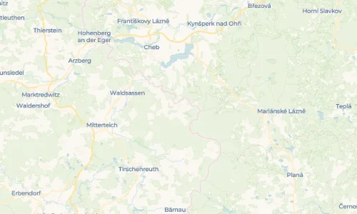 Regenradar Vorschaubild - Aktuelle Niederschläge in Bad Neualbenreuth und Umgebung