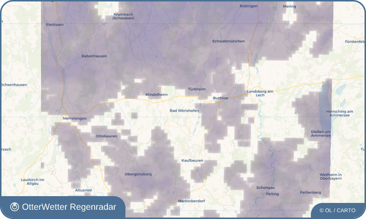 OtterWetter Regenradar-Widget Bad Wörishofen