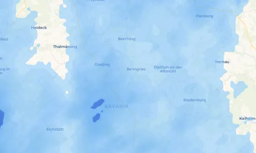 Regenradar Vorschaubild - Aktuelle Niederschläge in Badanhausen und Umgebung
