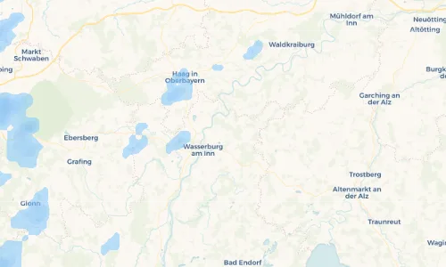 Regenradar Vorschaubild - Aktuelle Niederschläge in Bärnham und Umgebung
