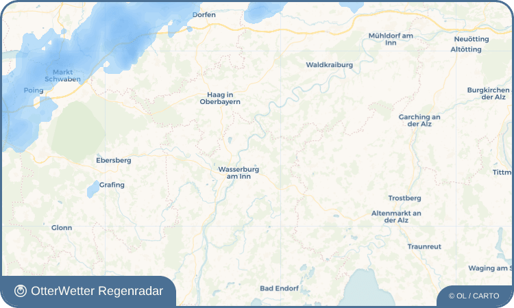 OtterWetter Regenradar-Widget Bärnham