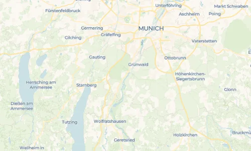 Regenradar-Vorschau: aktuelle Niederschläge in Baierbrunn und Umgebung