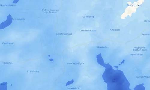 Regenradar Vorschaubild - Aktuelle Niederschläge in Baimhofen und Umgebung