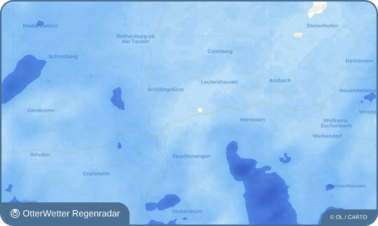 OtterWetter Regenradar-Widget Baimhofen
