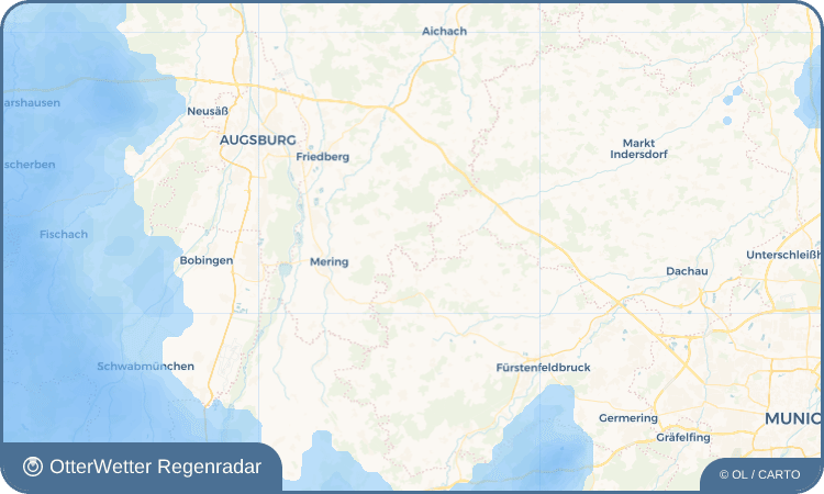 Wetter-Widget-Vorschau mit Vorhersagedaten für Baindlkirch