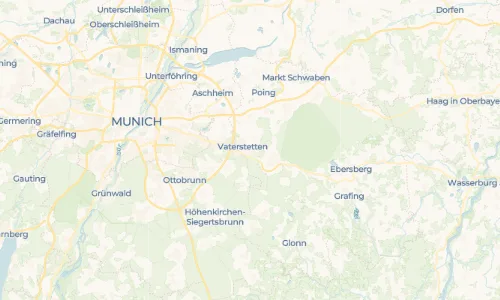 Regenradar Vorschaubild - Aktuelle Niederschläge in Baldham und Umgebung