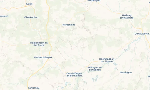 Regenradar Vorschaubild - Aktuelle Niederschläge in Ballmertshofen und Umgebung