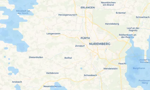 Regenradar Vorschaubild - Aktuelle Niederschläge in Banderbach und Umgebung