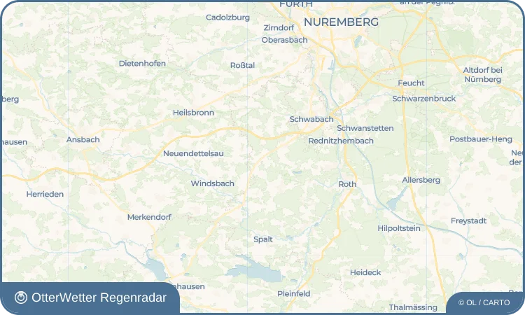Widget-Vorschau für Barthelmesaurach Wetter-Widget-Vorschau mit Vorhersagedaten für Barthelmesaurach