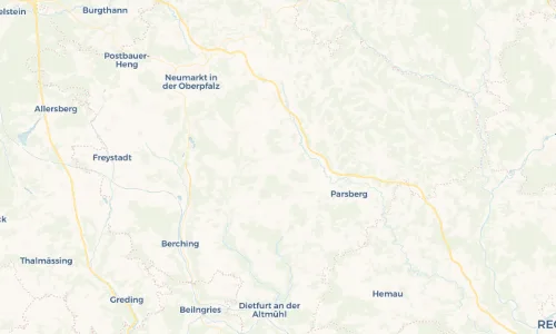 Regenradar Vorschaubild - Aktuelle Niederschläge in Batzhausen und Umgebung