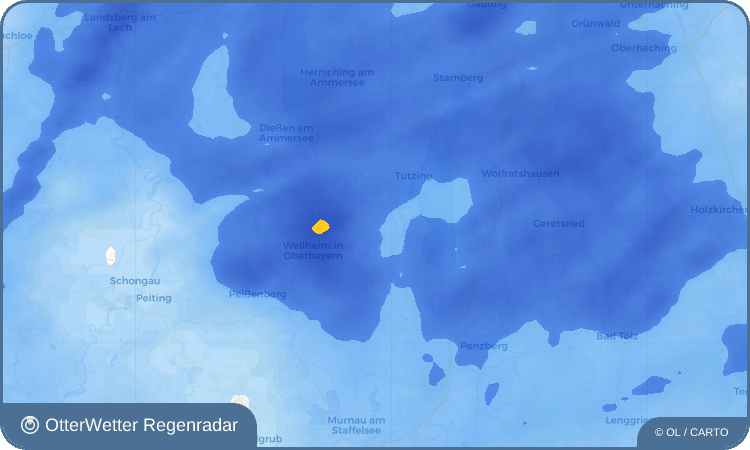 OtterWetter Regenradar-Widget Bauerbach