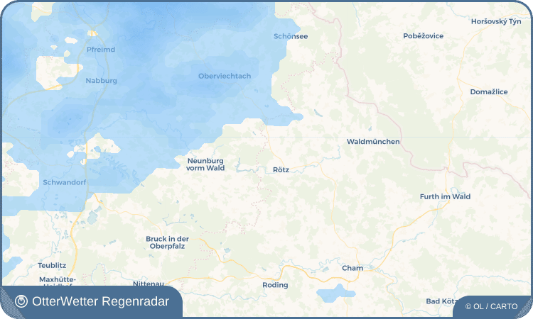 Wetter-Widget-Vorschau mit Vorhersagedaten für Bauhof
