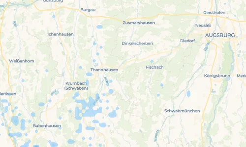 Regenradar Bauhofen: aktuelle Niederschläge in Bauhofen und Umgebung, Stand 25. Oktober 2026 um 3:40 Uhr