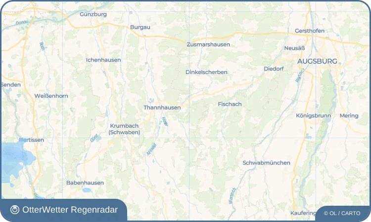 Widget-Vorschau für Bauhofen Wetter-Widget-Vorschau mit Vorhersagedaten für Bauhofen