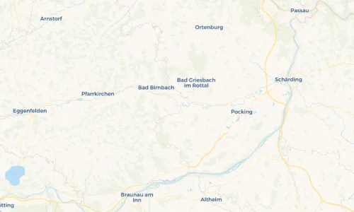 Regenradar Vorschaubild - Aktuelle Niederschläge in Bayerbach an der Rott und Umgebung