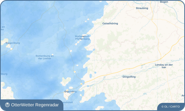 Wetter-Widget-Vorschau mit Vorhersagedaten für Bayerbach bei Ergoldsbach