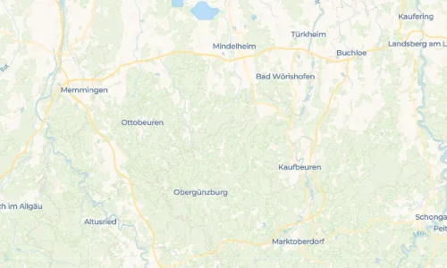 Regenradar Vorschaubild - Aktuelle Niederschläge in Bayersried und Umgebung