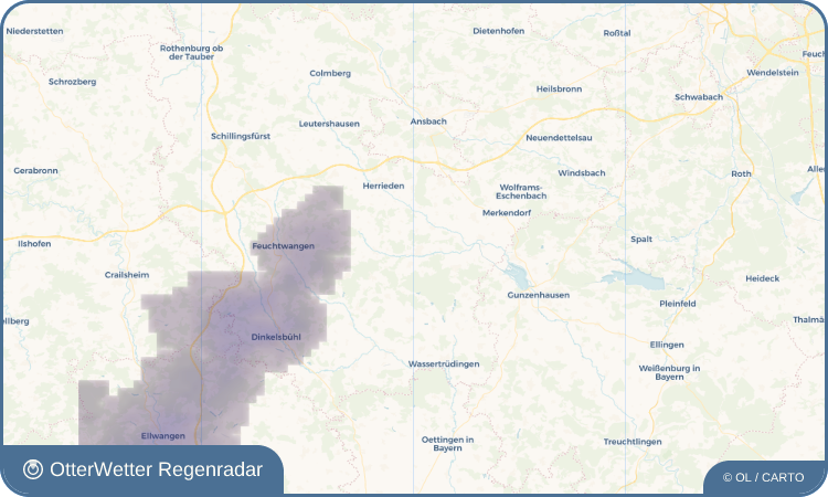 Wetter-Widget-Vorschau mit Vorhersagedaten für Bechhofen