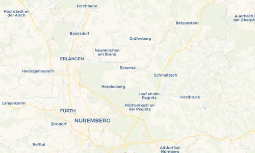 Regenradar-Vorschau: aktuelle Niederschläge in Beerbach und Umgebung