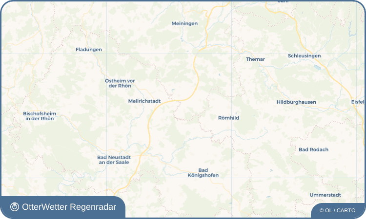 OtterWetter Regenradar-Widget Behrungen