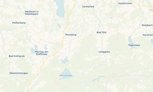 Regenradar Vorschaubild - Aktuelle Niederschläge in Benediktbeuern und Umgebung