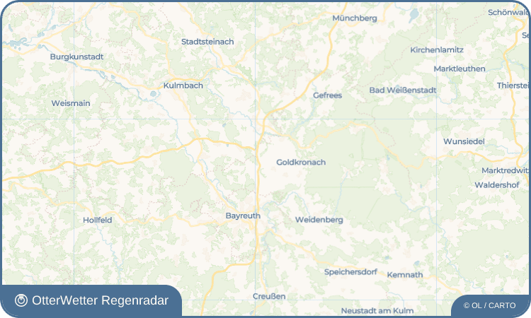 OtterWetter Regenradar-Widget Benk