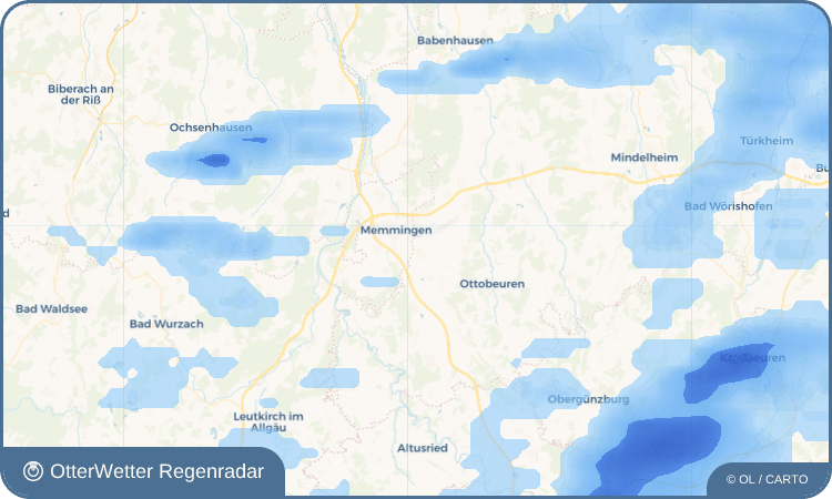 Wetter-Widget-Vorschau mit Vorhersagedaten für Benningen