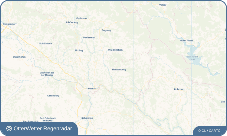 OtterWetter Regenradar-Widget Berbing