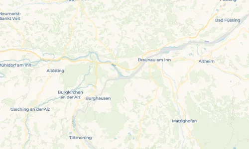 Regenradar Vorschaubild - Aktuelle Niederschläge in Bergham und Umgebung