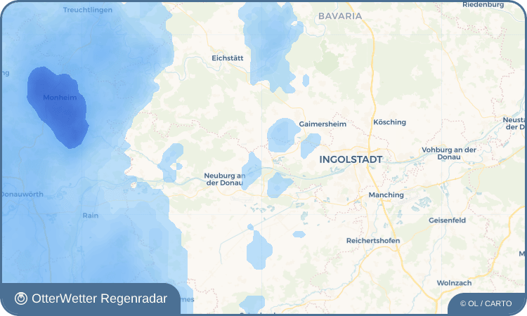 OtterWetter Regenradar-Widget Bergheim