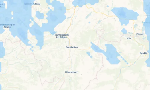 Regenradar Vorschaubild - Aktuelle Niederschläge in Berghofen und Umgebung