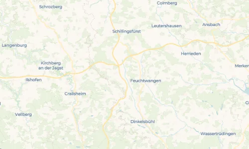 Regenradar Vorschaubild - Aktuelle Niederschläge in Bergnerzell und Umgebung