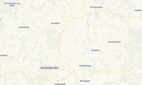 Regenradar Vorschaubild - Aktuelle Niederschläge in Bergtheim und Umgebung