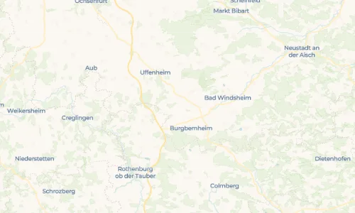Regenradar-Vorschau: aktuelle Niederschläge in Bergtshofen und Umgebung