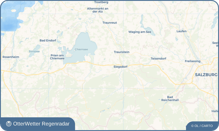 OtterWetter Regenradar-Widget Bernhaupten