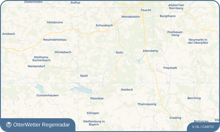 OtterWetter Regenradar-Widget Bernlohe