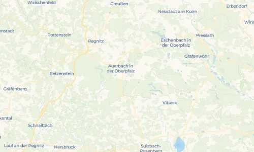 Regenradar Bernreuth: aktuelle Niederschläge in Bernreuth und Umgebung, Stand 28. Oktober 2026 um 19:05 Uhr