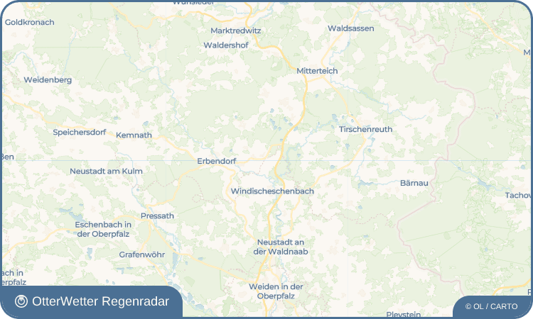 OtterWetter Regenradar-Widget Bernstein